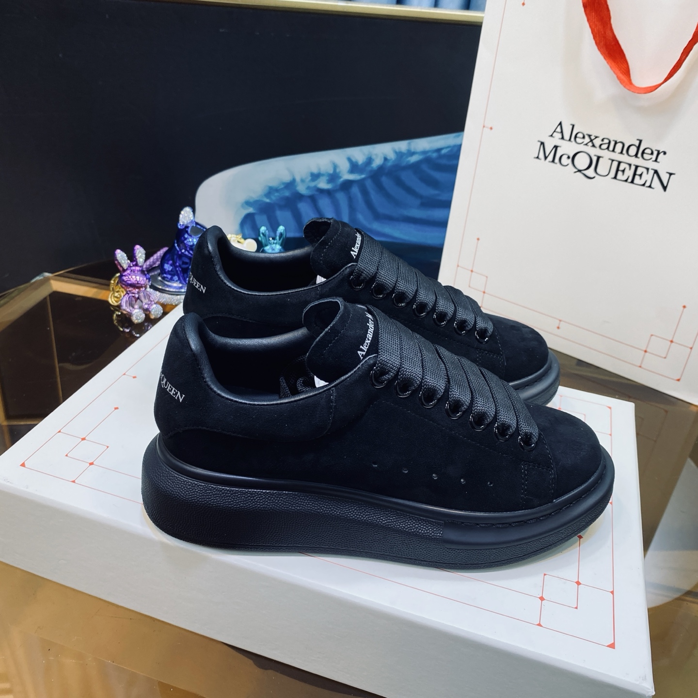 Alexander McQueen Oversized Sneaker Black