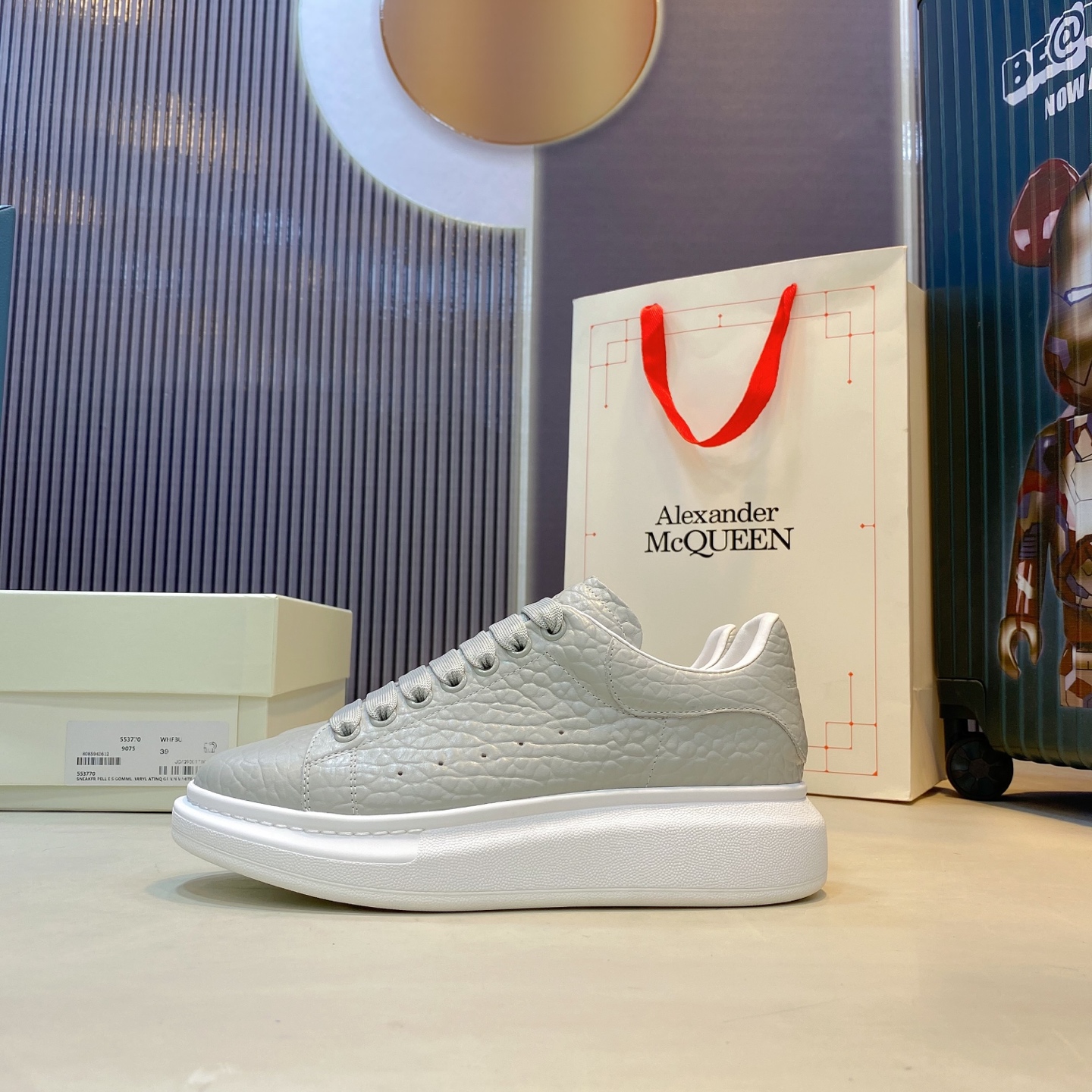Alexander McQueen Chunky Sneakers Grey