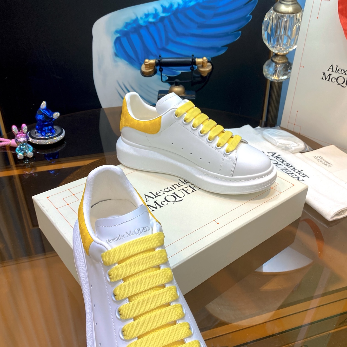Alexander McQueen Oversized Sneaker Yellow