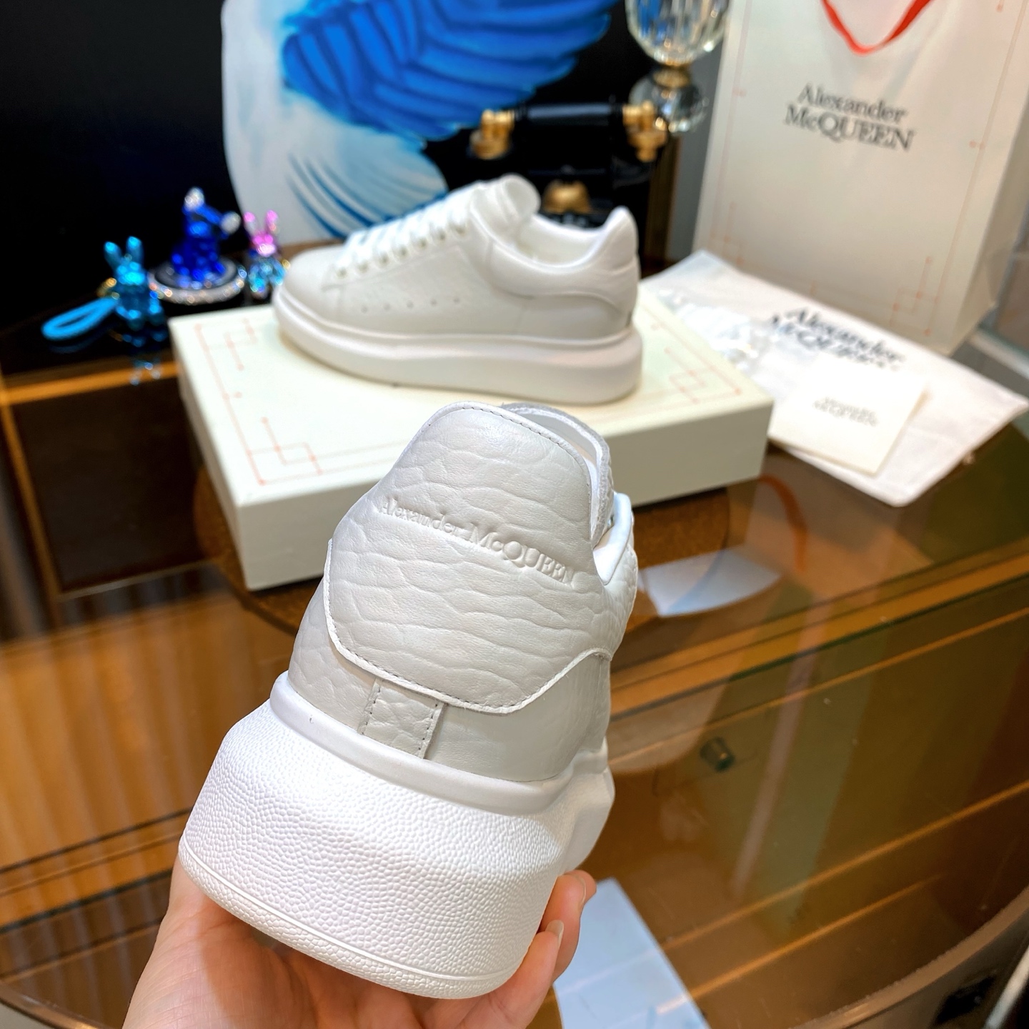 Alexander McQueen Oversized Sneaker White