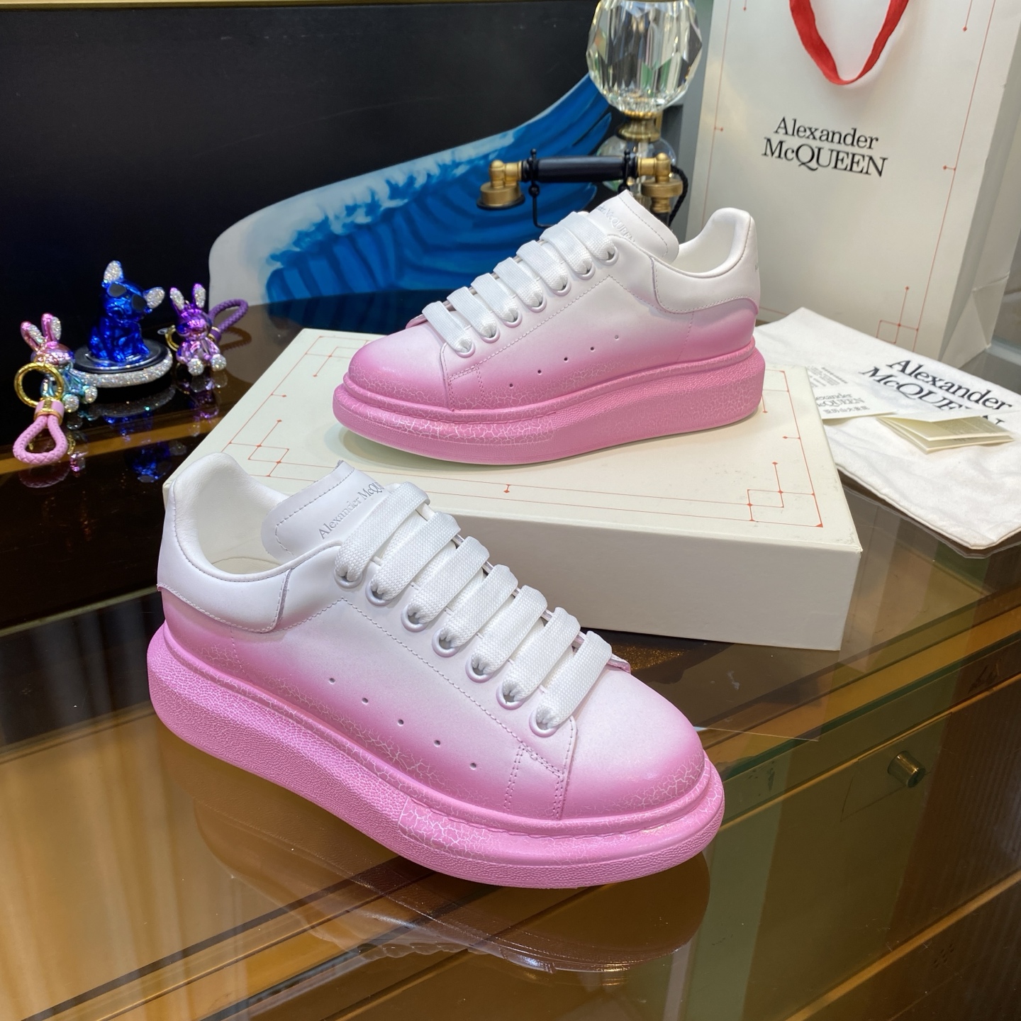 Alexander McQueen Oversized Sneaker Pink