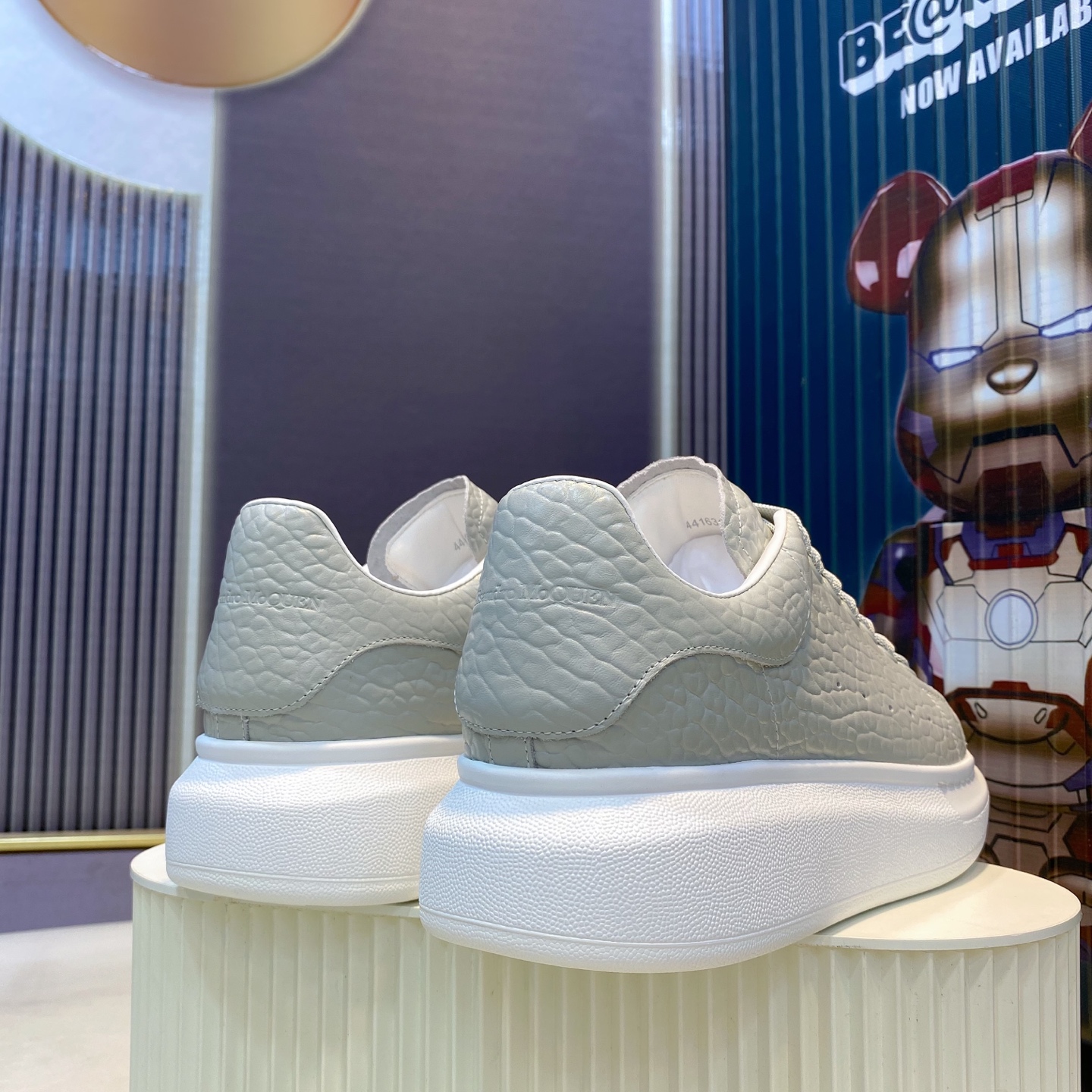 Alexander McQueen Chunky Sneakers Grey