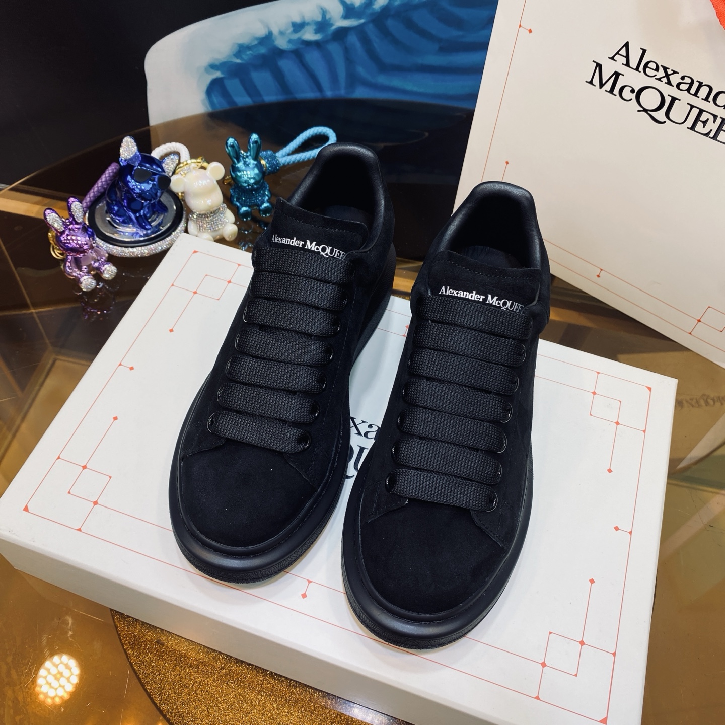 Alexander McQueen Oversized Sneaker Black