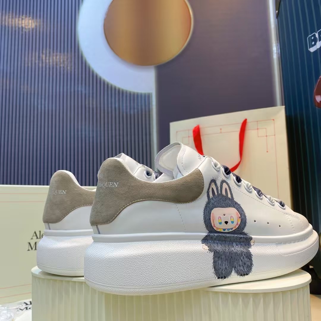 Alexander McQueen Pop Mart Sneakers White/Grey