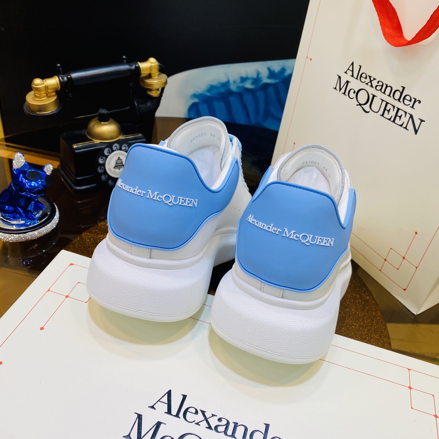 Alexander McQueen Oversized Sneaker Sky Blue