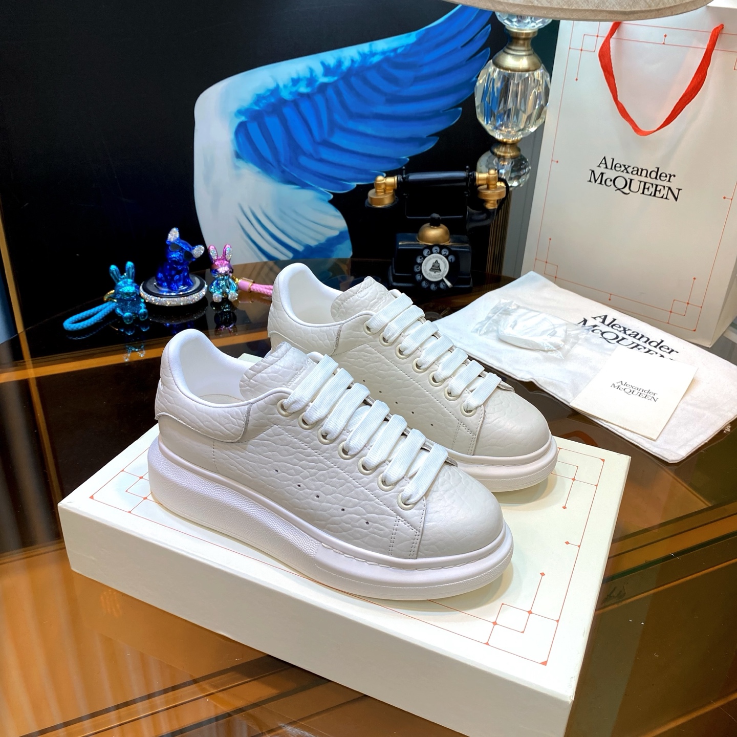 Alexander McQueen Oversized Sneaker White