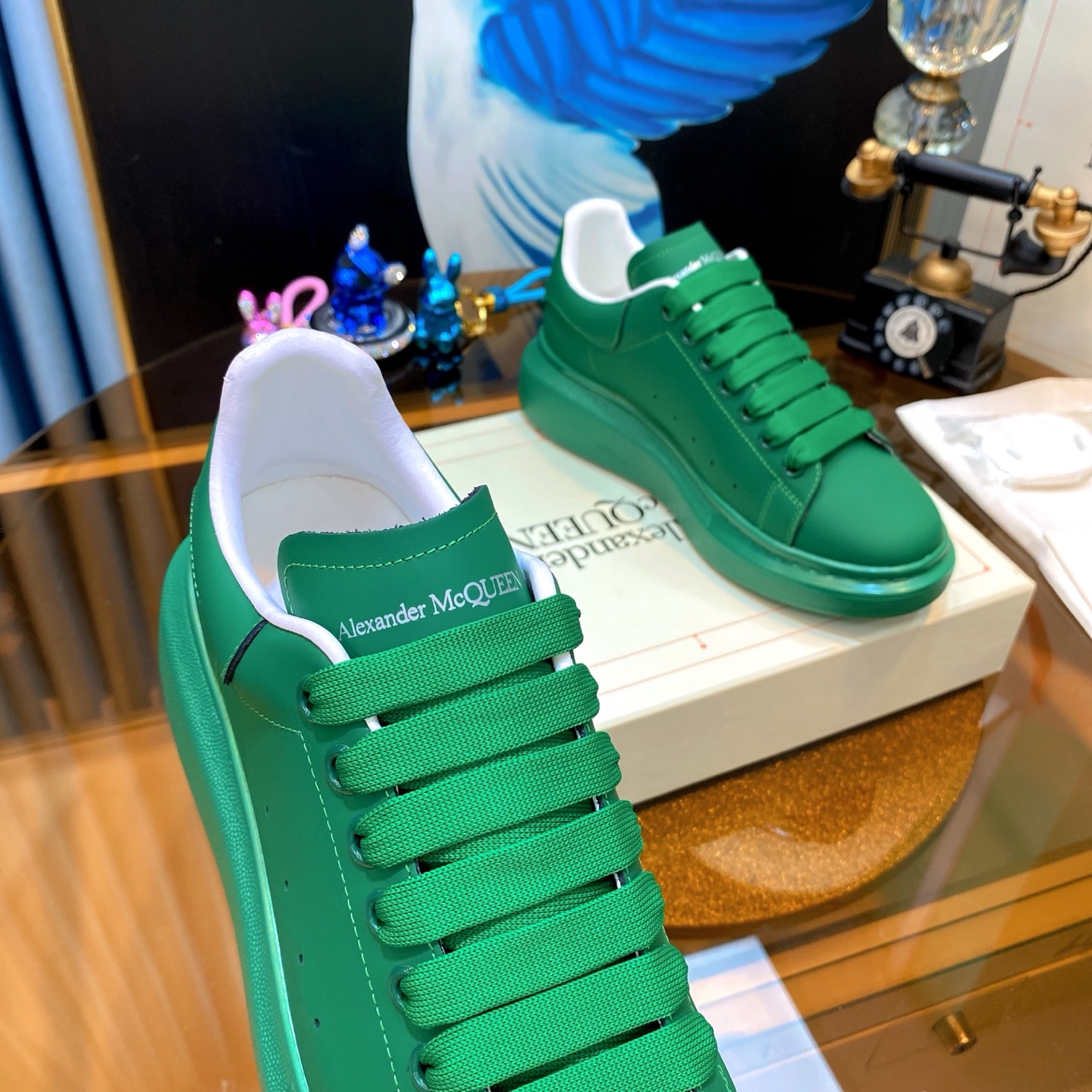 Alexander McQueen Oversized Sneaker Green