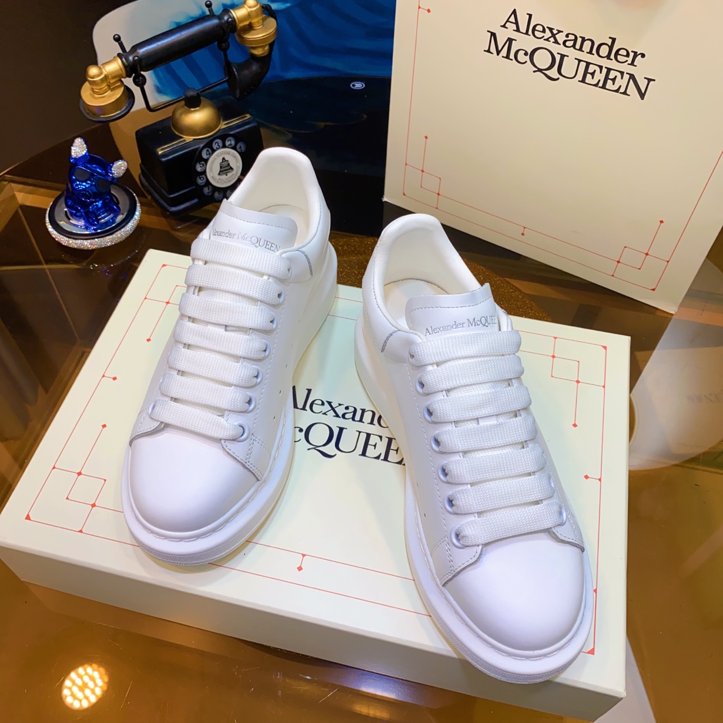 Alexander McQueen Smile Sneaker White