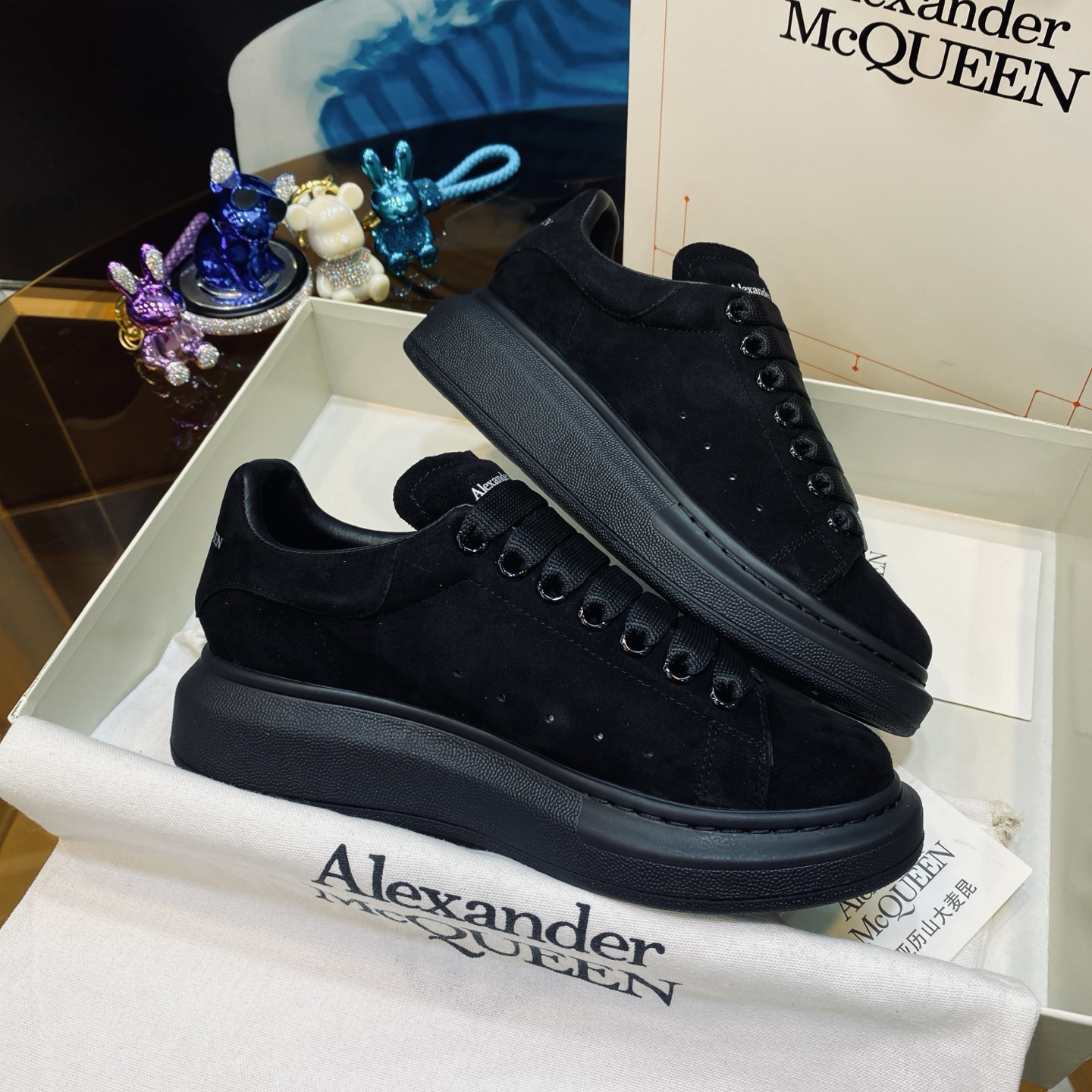 Alexander McQueen Oversized Sneaker Black