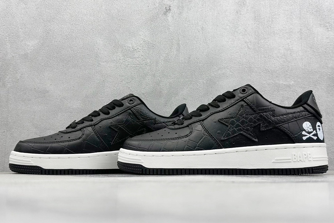 A Bathing Ape BAPE STA Low Sneakers Black