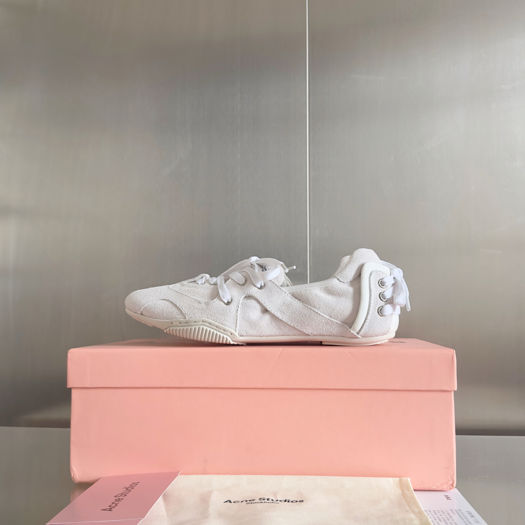 Acne Studios Denim Ballet Sneakers White