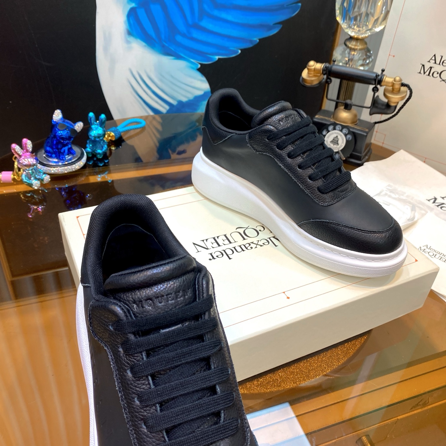 Alexander McQueen Platform Sneakers Black