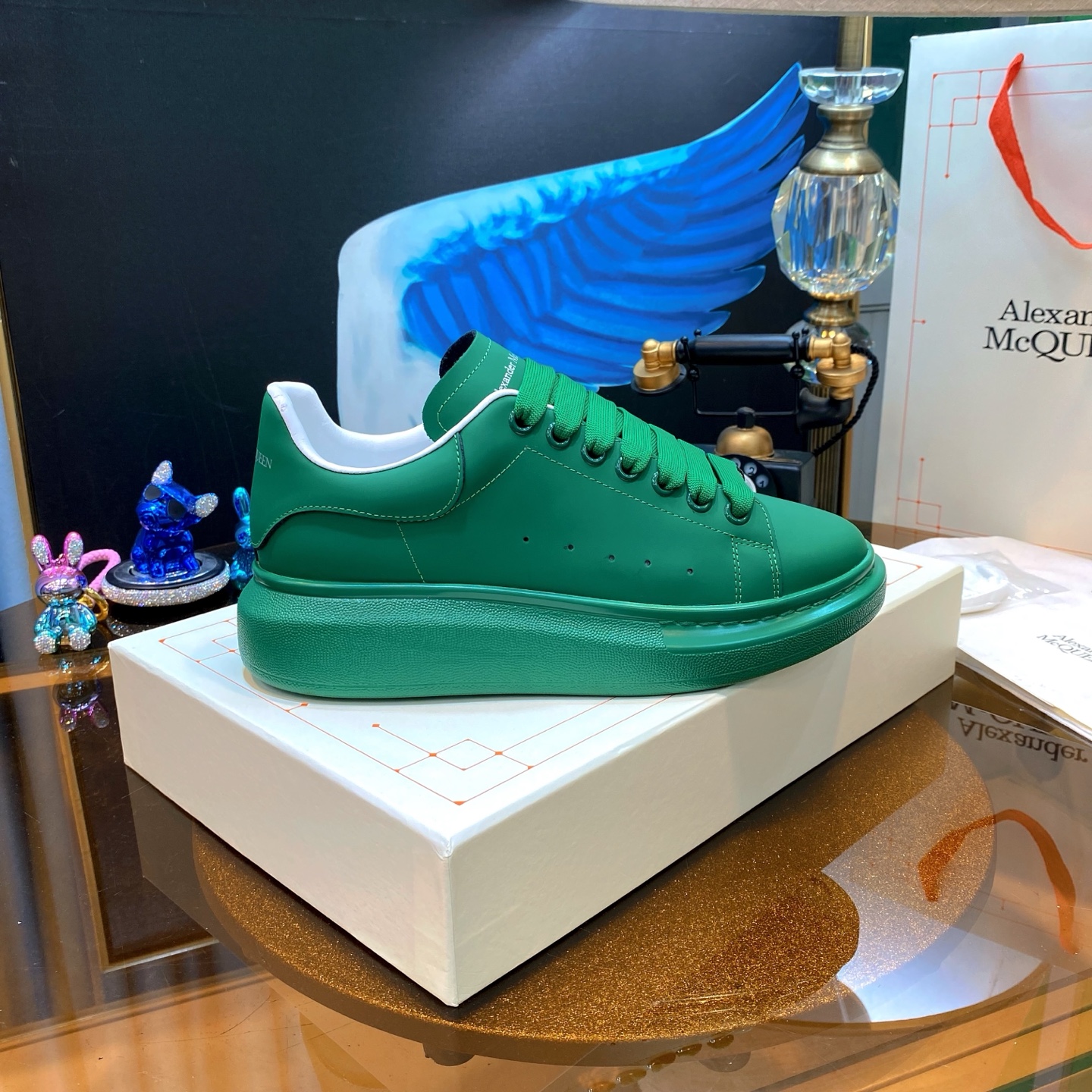 Alexander McQueen Oversized Sneaker Green
