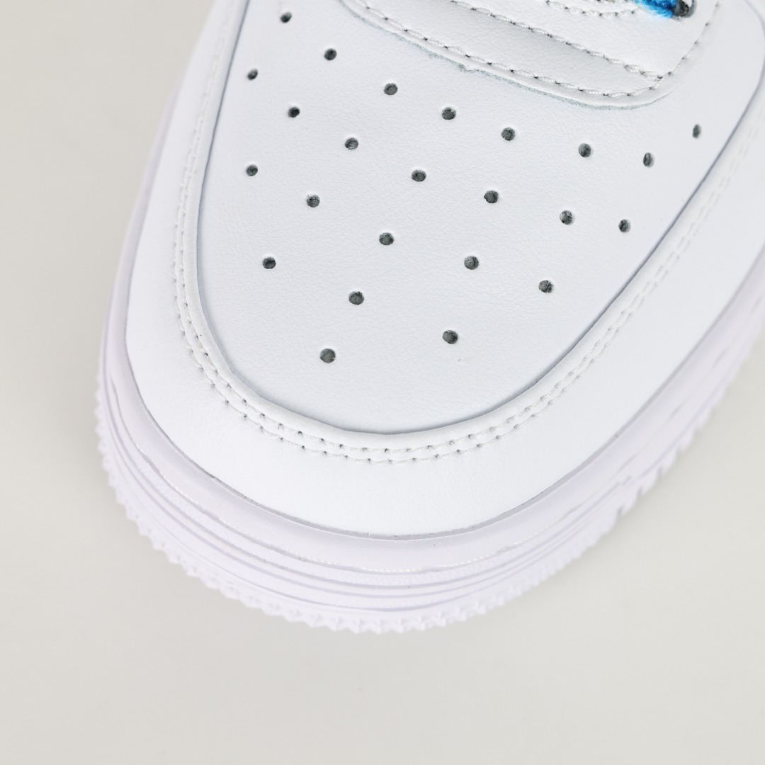 Bape Sta Star Low-Top Sneakers White/Blue