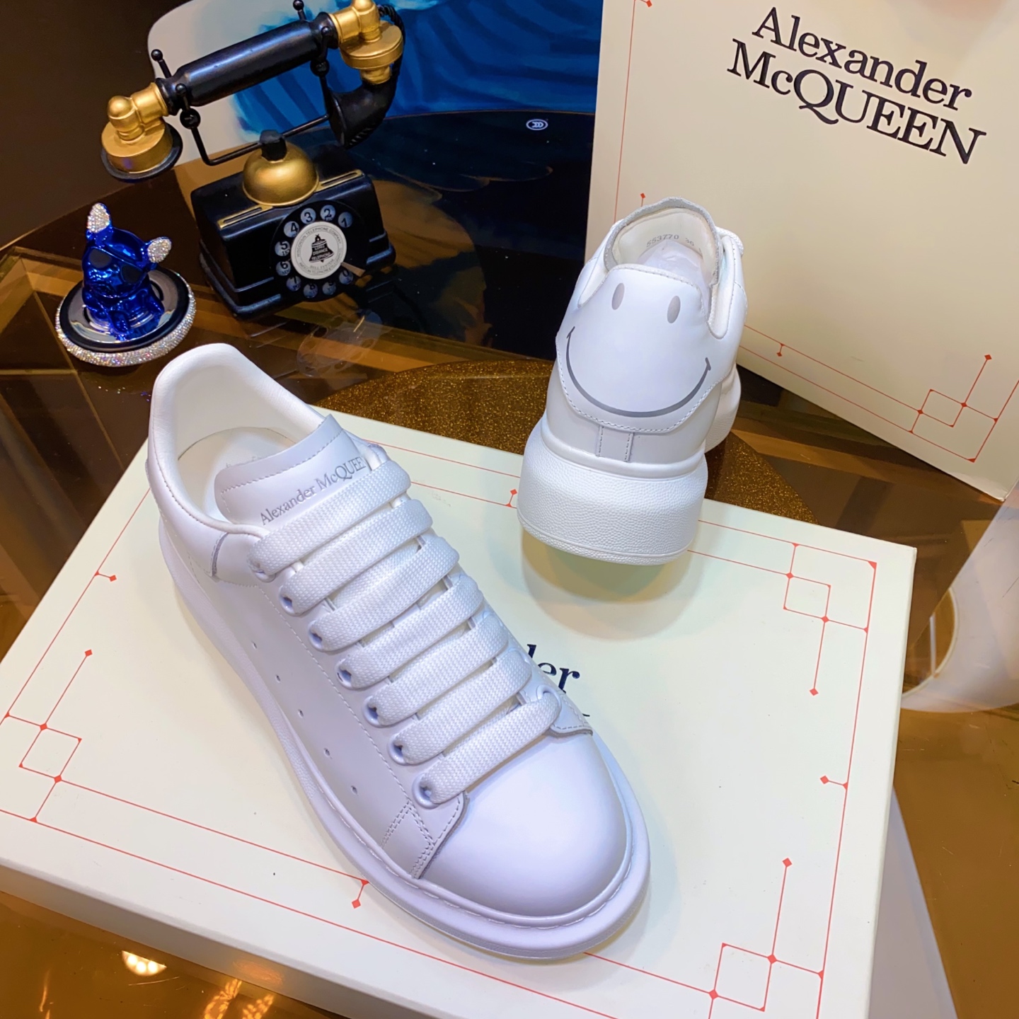 Alexander McQueen Smile Sneaker White
