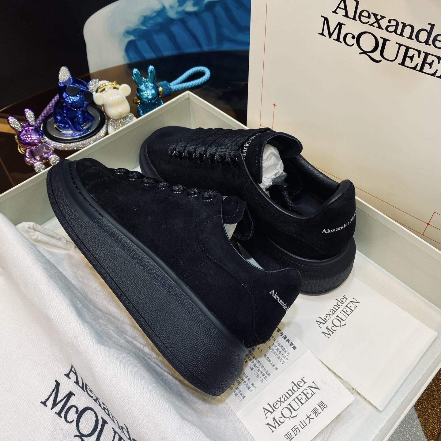 Alexander McQueen Oversized Sneaker Black
