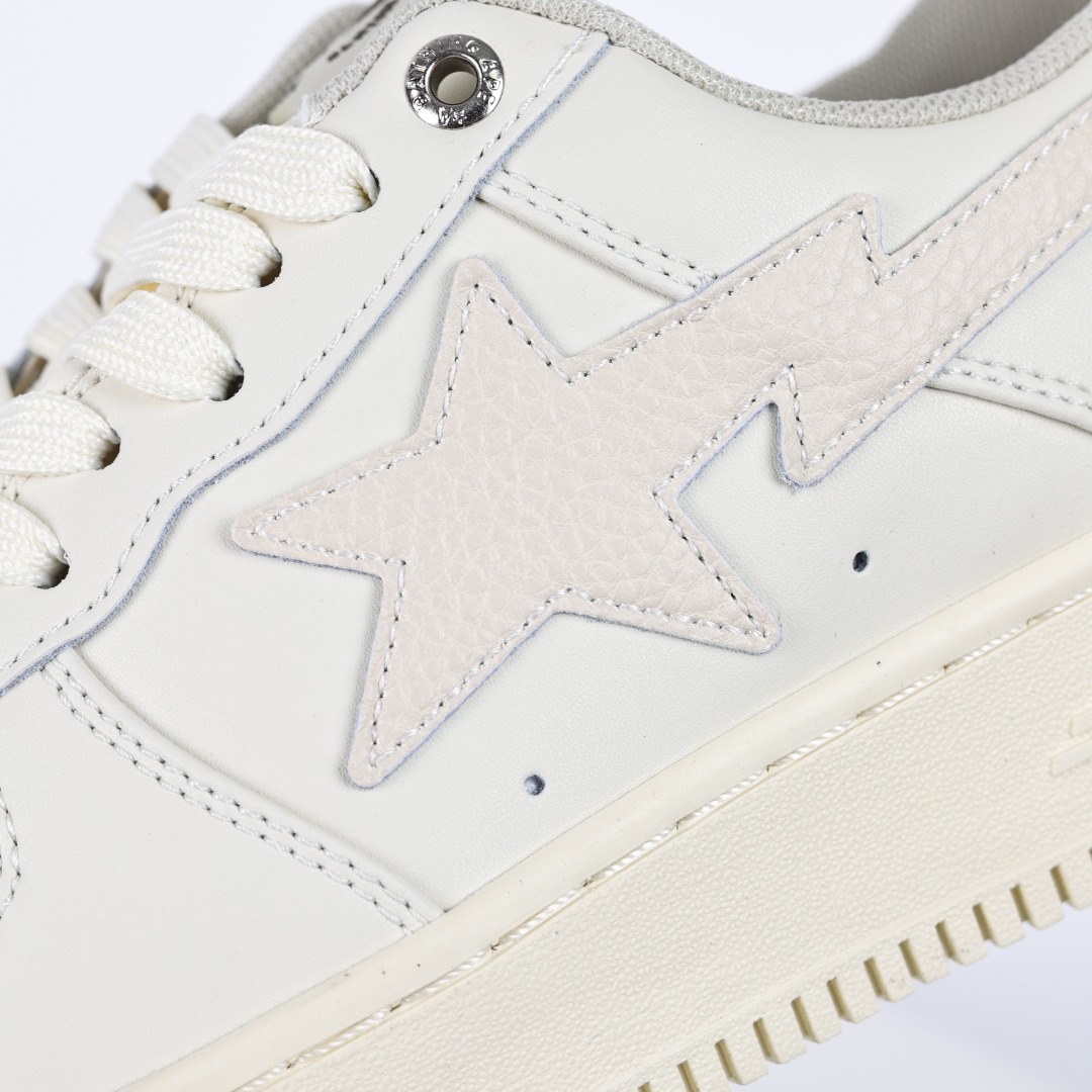 A Bathing Ape BAPE STA Low Sneakers Cream