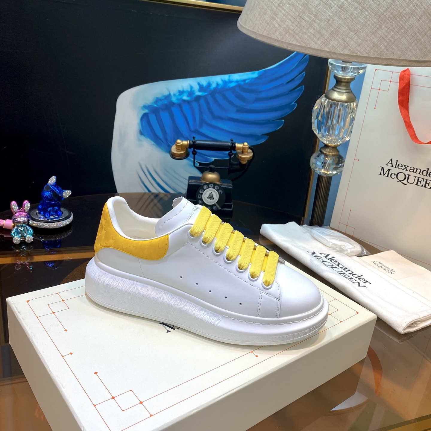 Alexander McQueen Oversized Sneaker Yellow