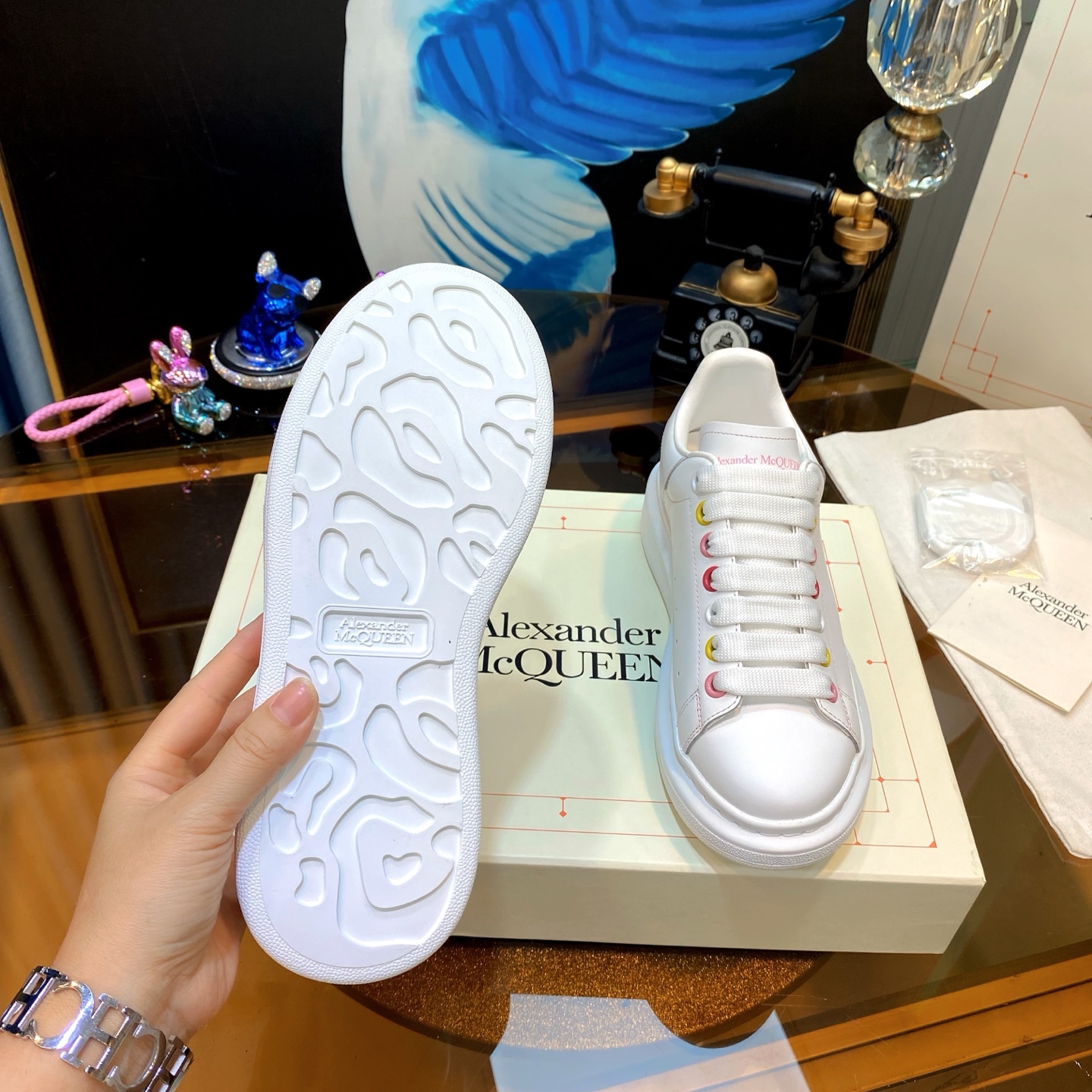 Alexander McQueen Platform Sneakers Black