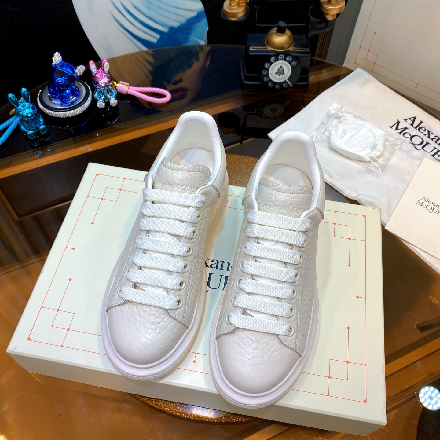 Alexander McQueen Oversized Sneaker White