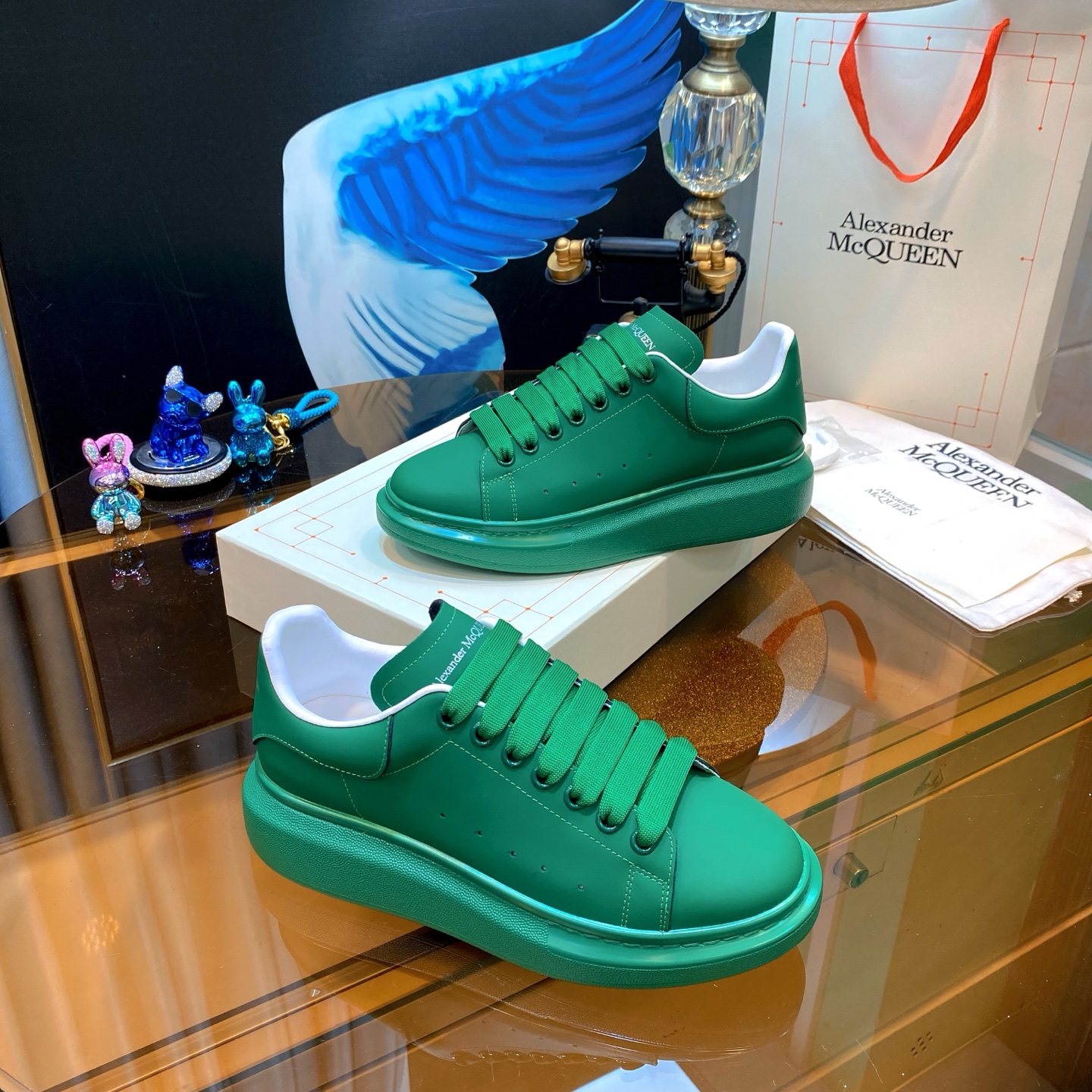 Alexander McQueen Oversized Sneaker Green