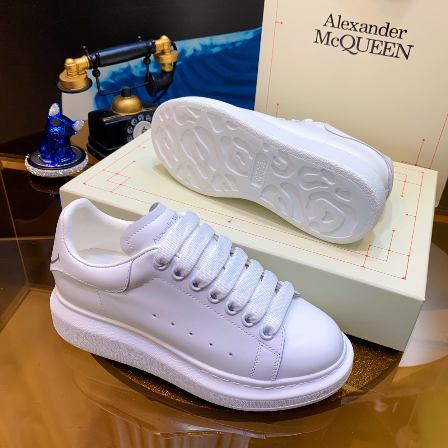 Alexander McQueen Smile Sneaker White