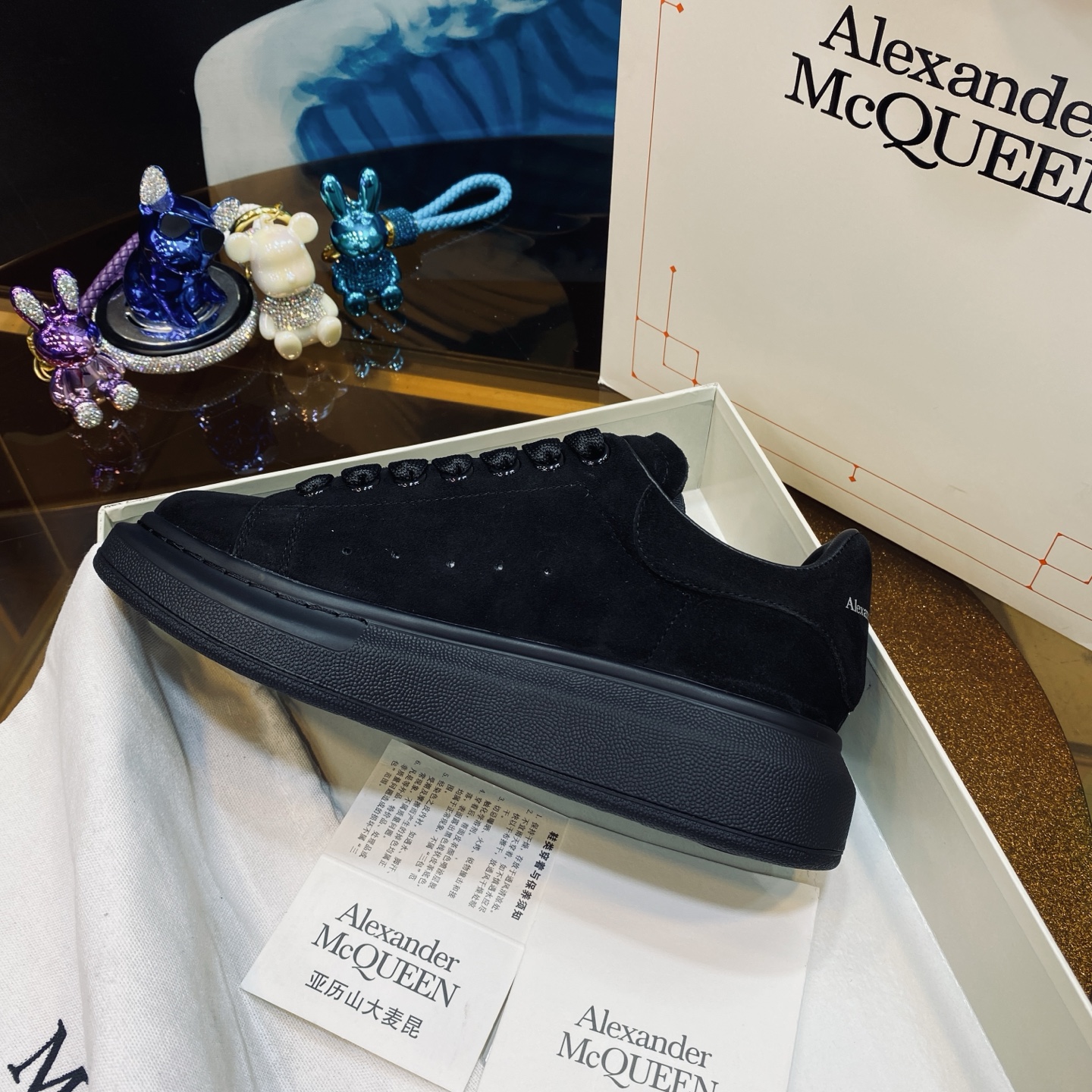Alexander McQueen Oversized Sneaker Black