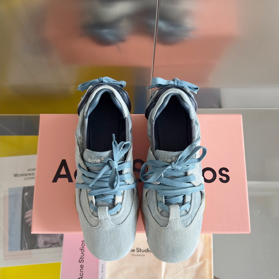 Acne Studios Denim Ballet Sneaker Blue