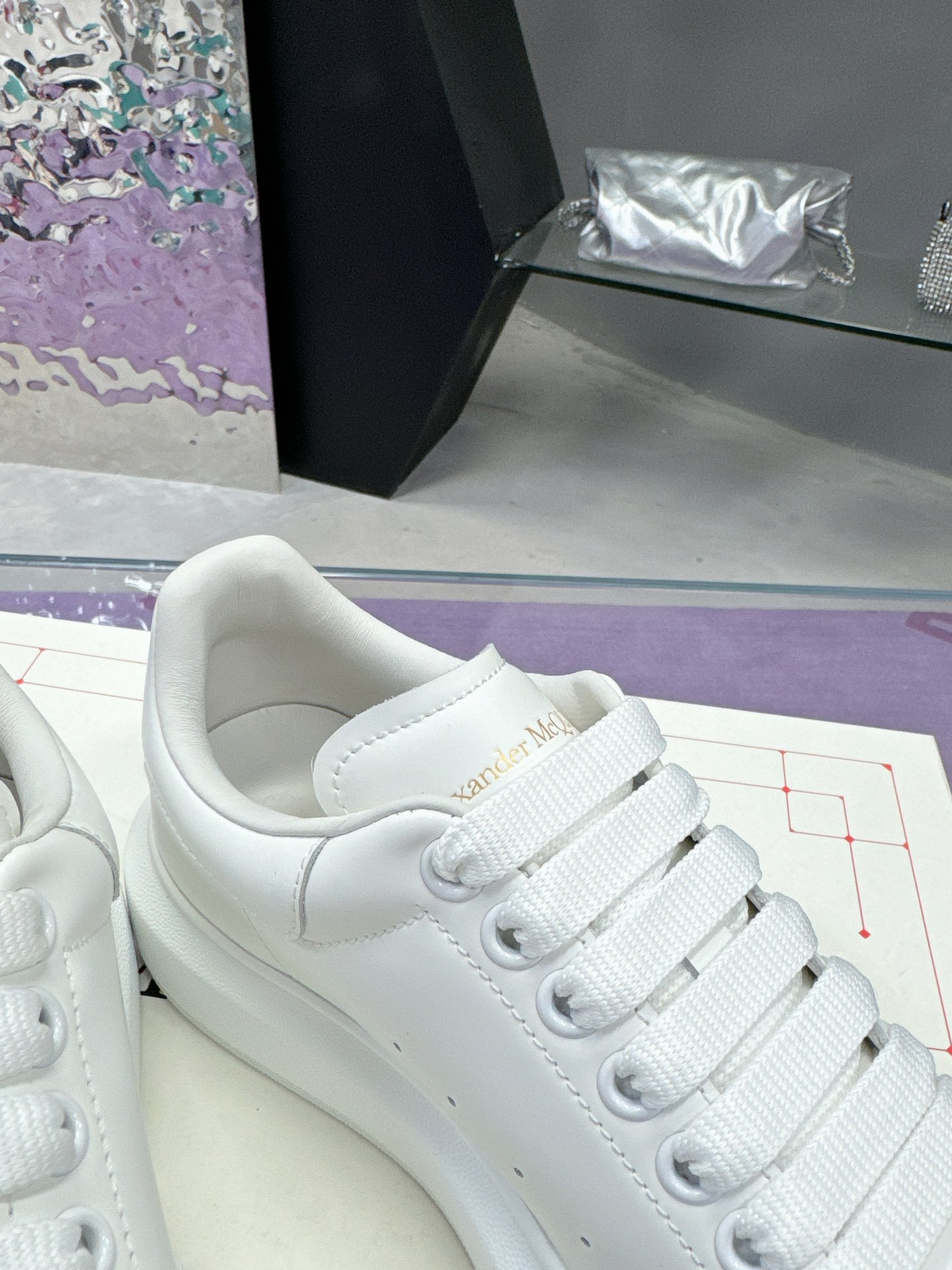 Alexander McQueen Platform Sneakers White