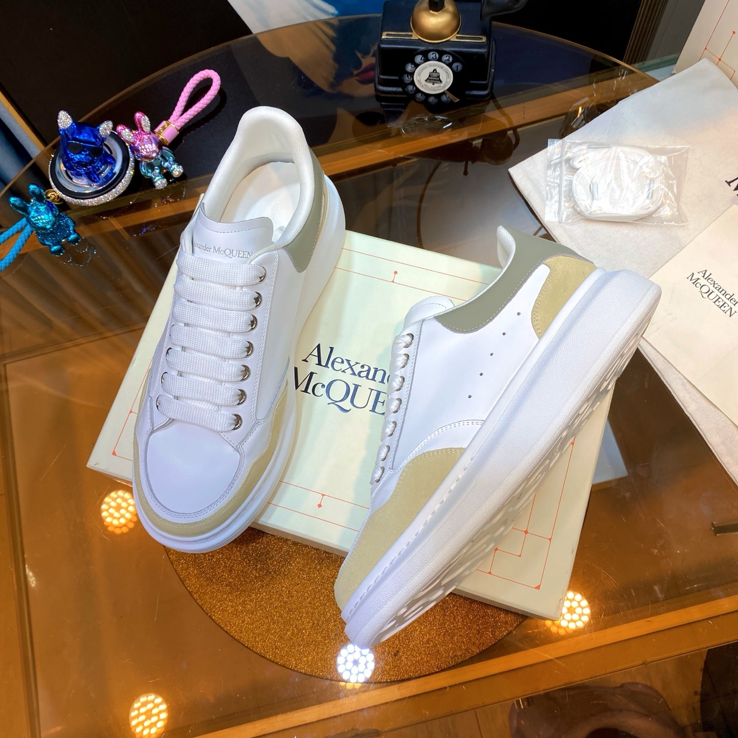 Alexander McQueen Oversized Sneaker White