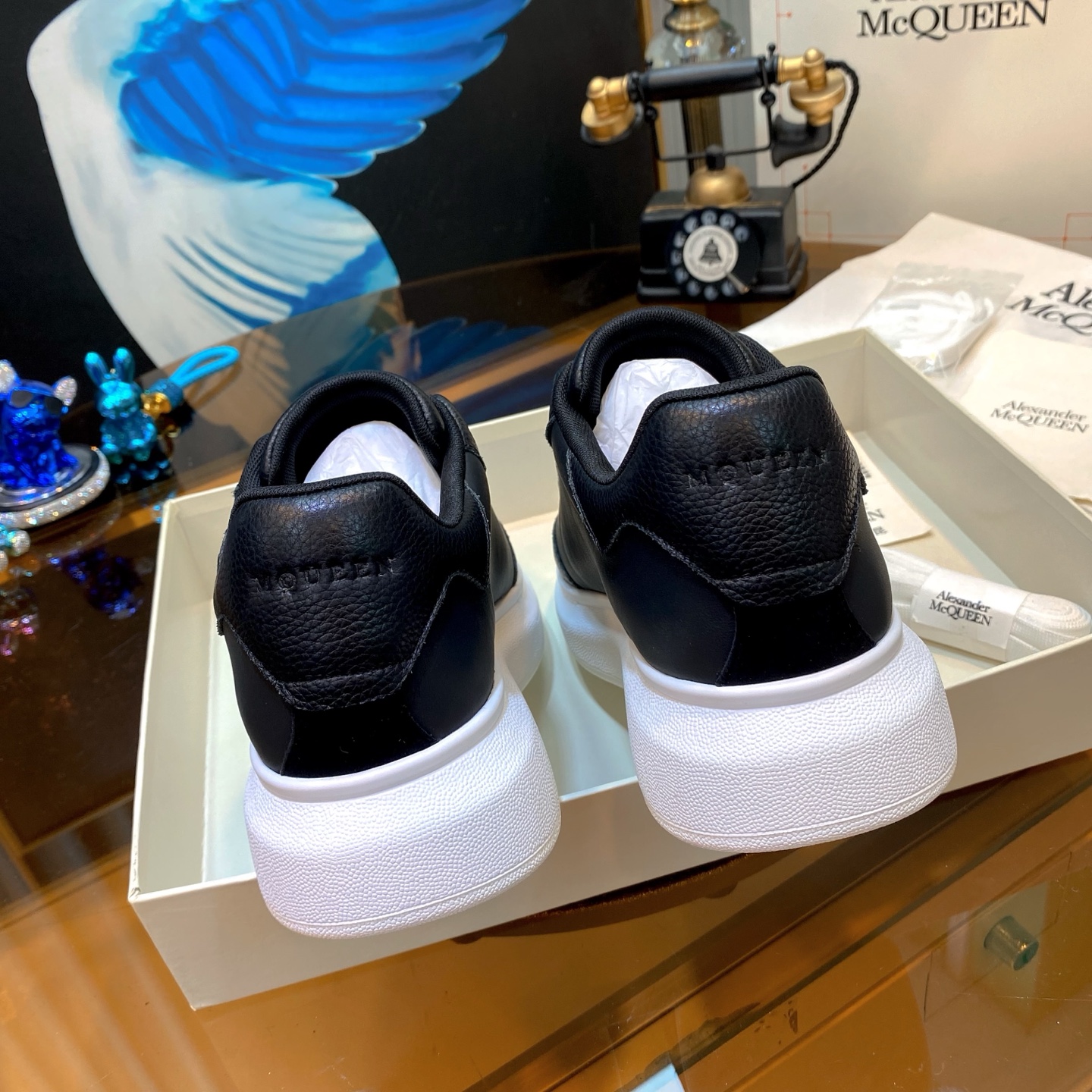 Alexander McQueen Platform Sneakers Black