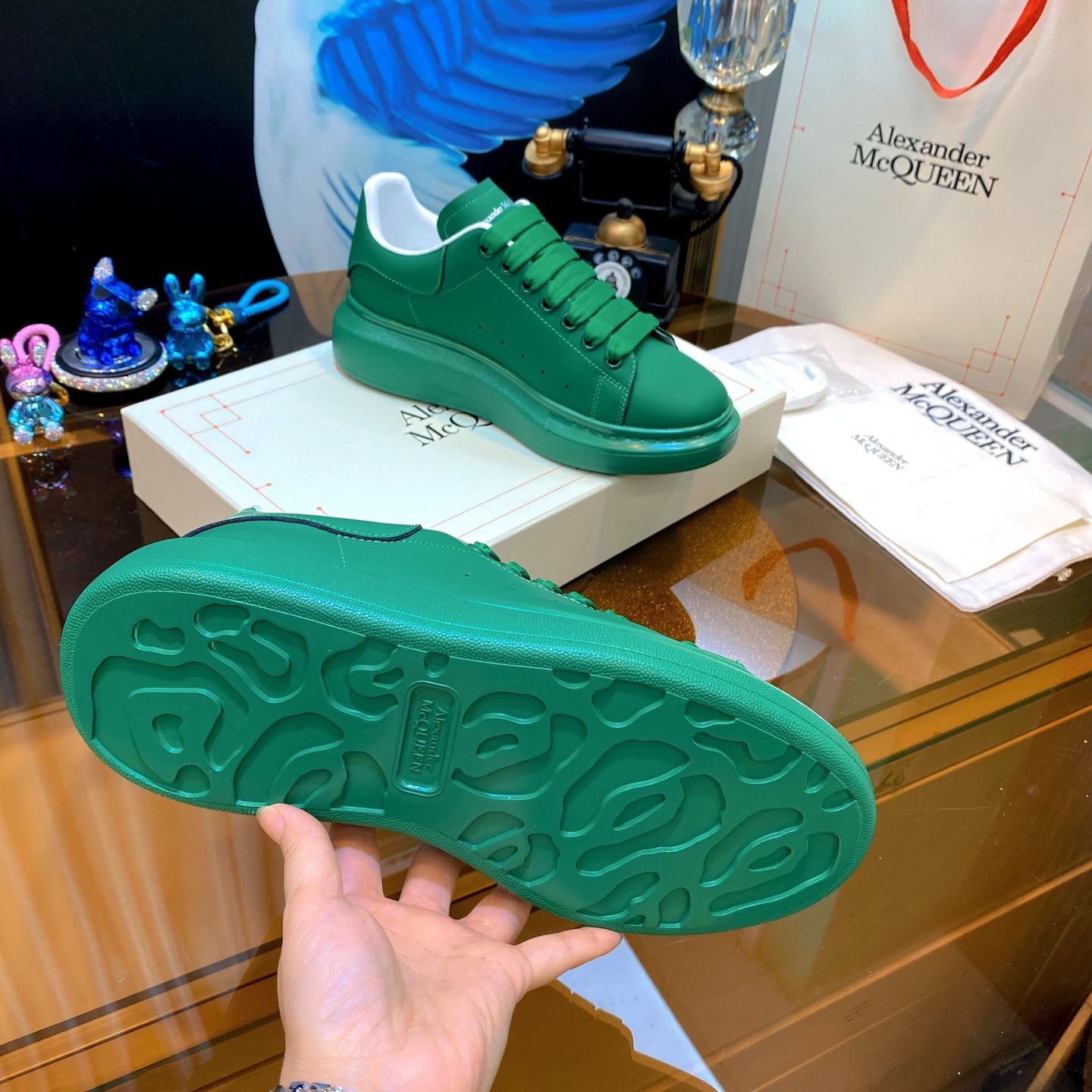 Alexander McQueen Oversized Sneaker Green