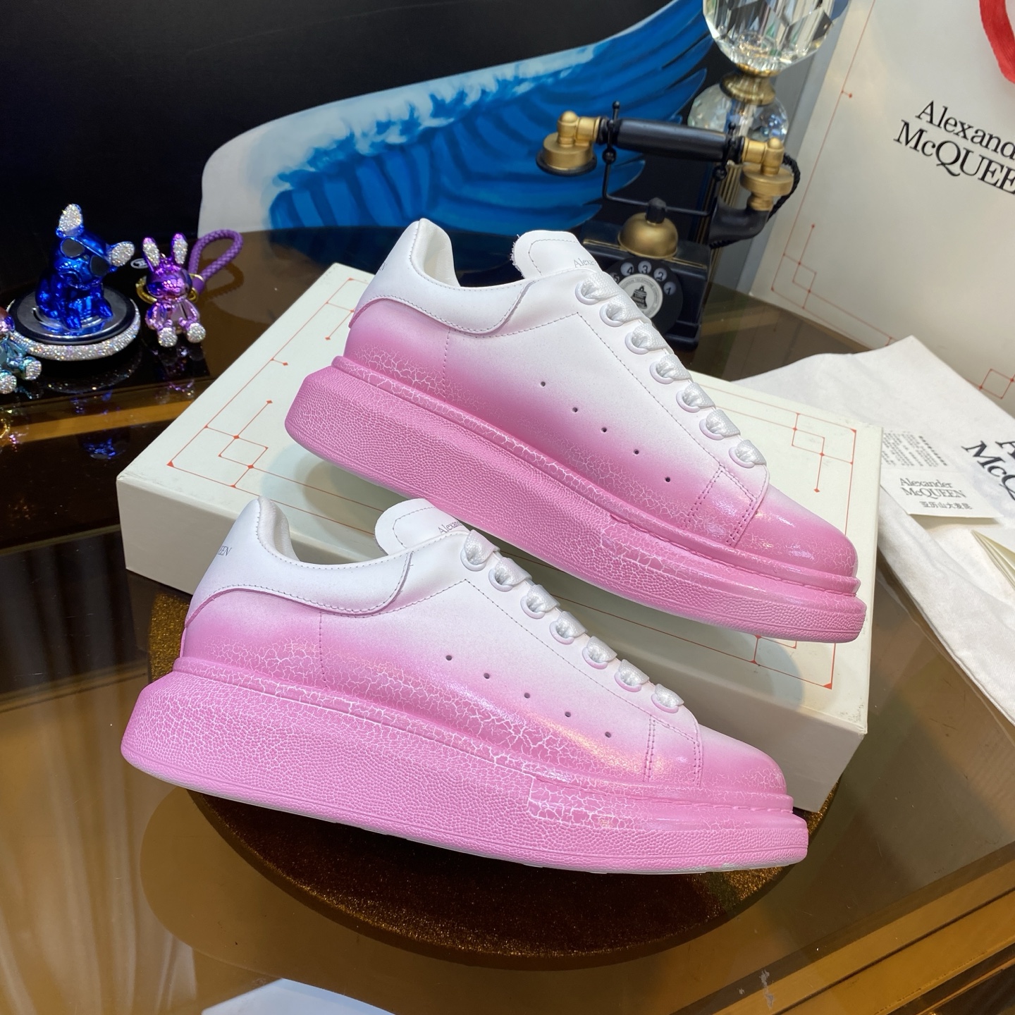 Alexander McQueen Oversized Sneaker Pink