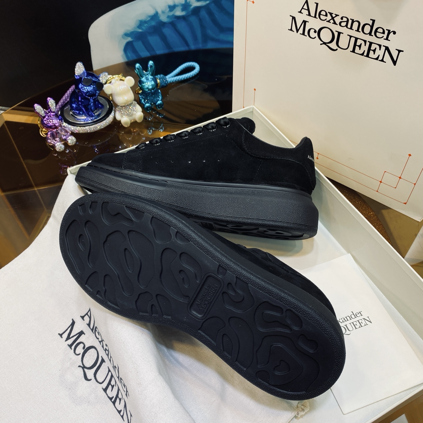 Alexander McQueen Oversized Sneaker Black