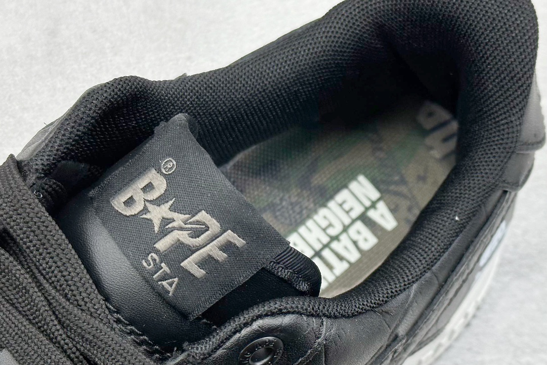A Bathing Ape BAPE STA Low Sneakers Black