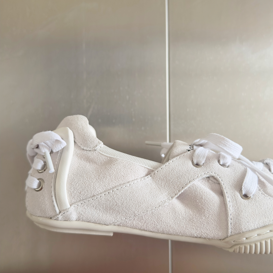 Acne Studios Denim Ballet Sneakers White
