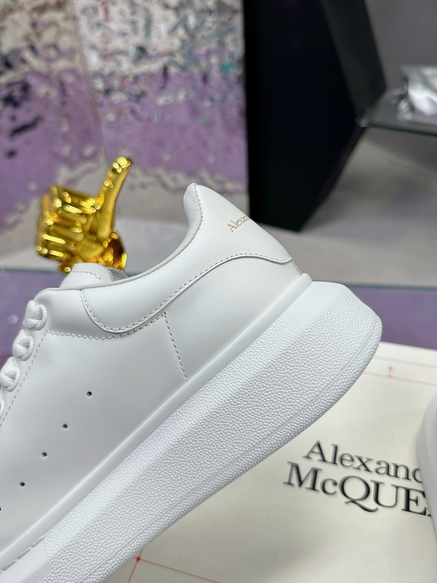 Alexander McQueen Platform Sneakers White