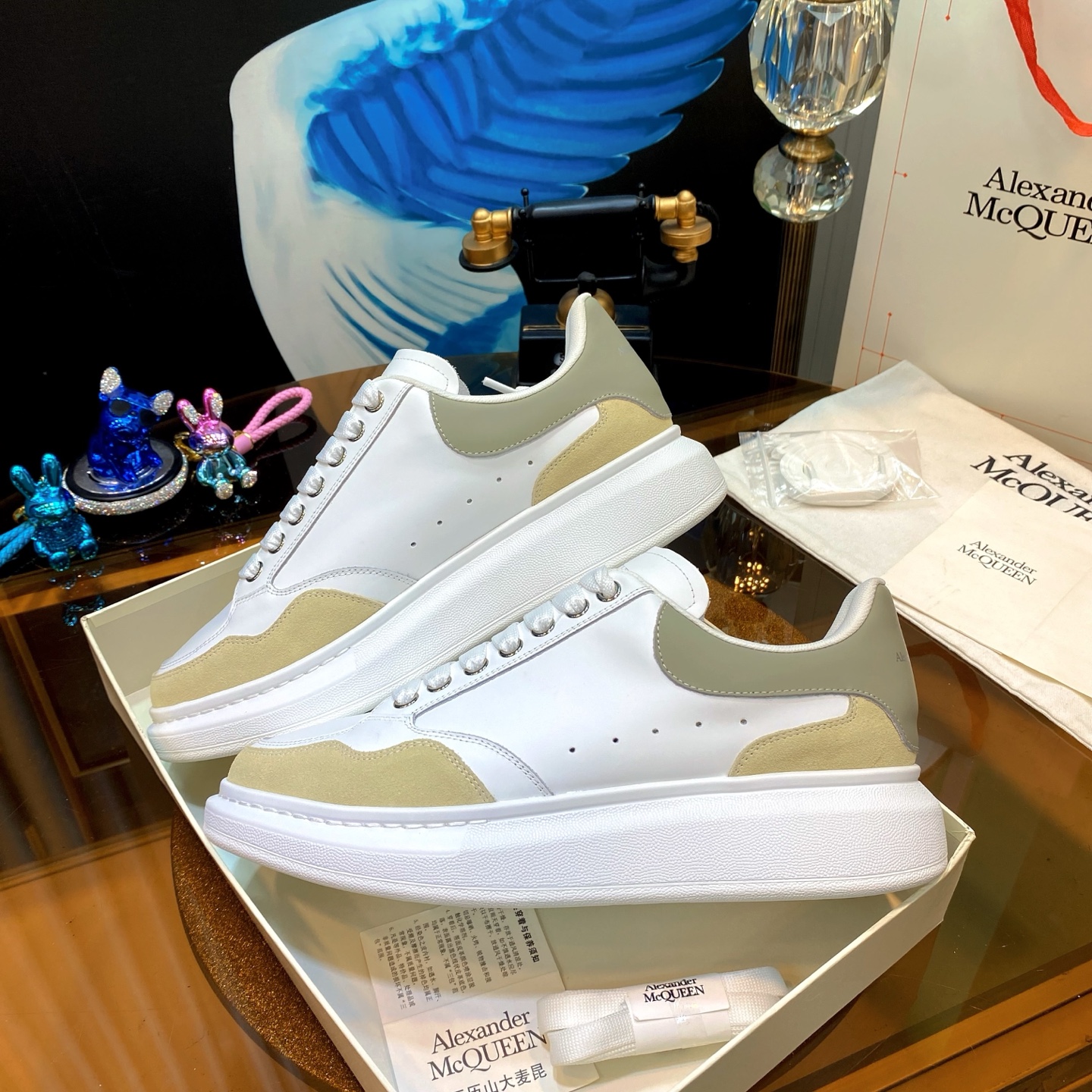 Alexander McQueen Oversized Sneaker White