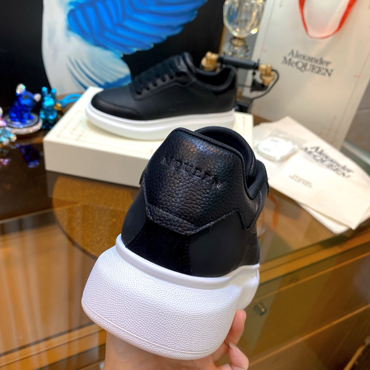 Alexander McQueen Platform Sneakers Black