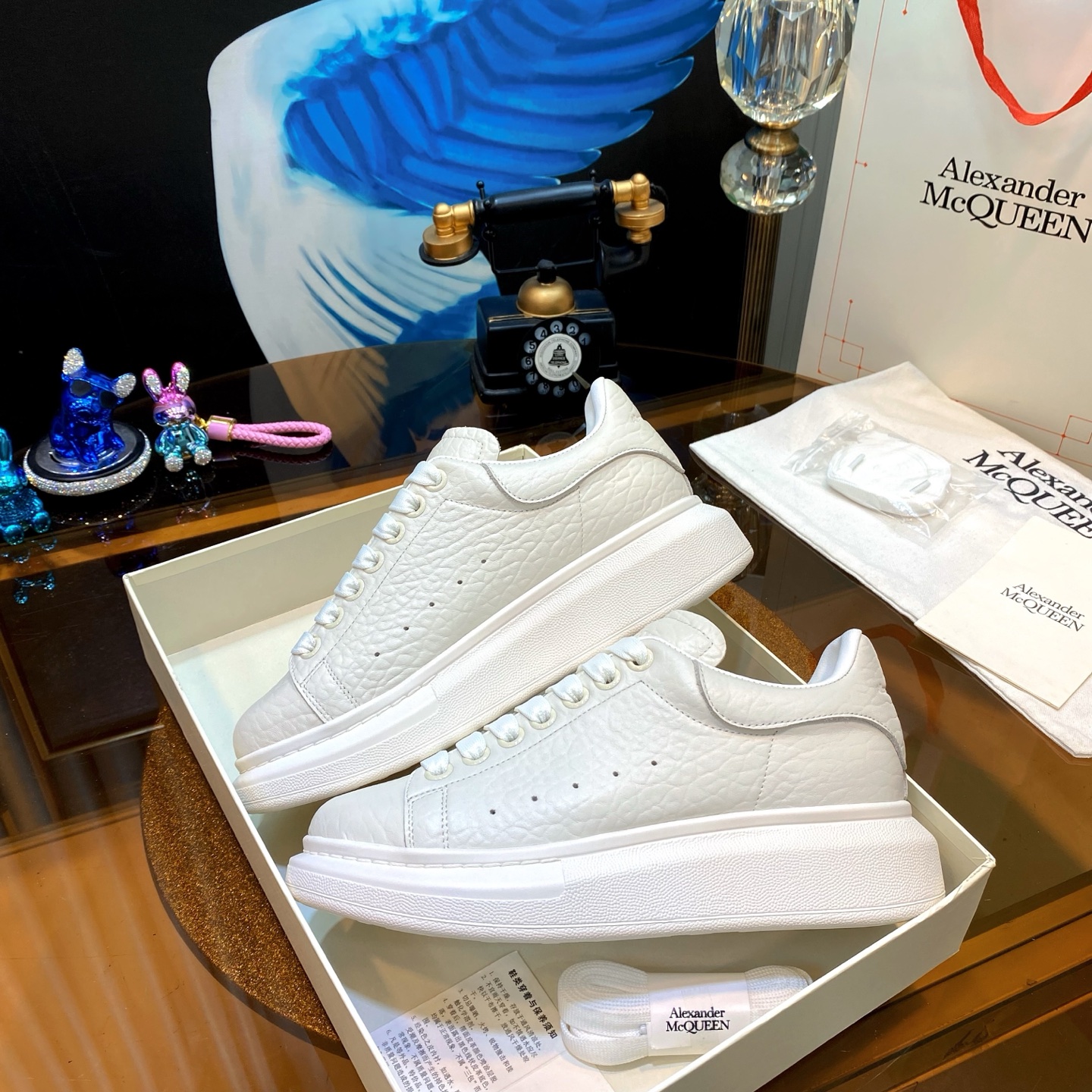 Alexander McQueen Oversized Sneaker White
