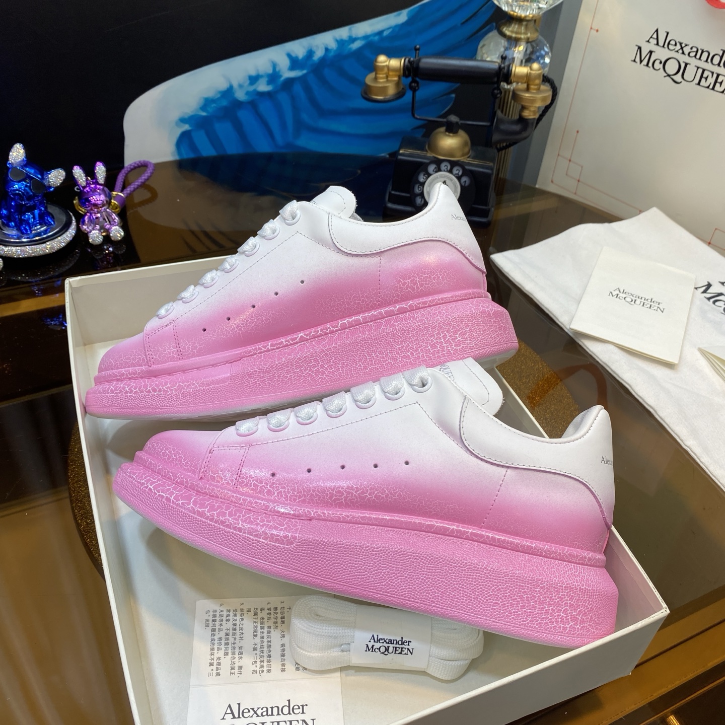 Alexander McQueen Oversized Sneaker Pink