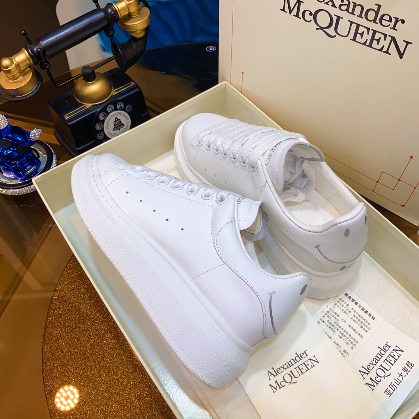 Alexander McQueen Smile Sneaker White