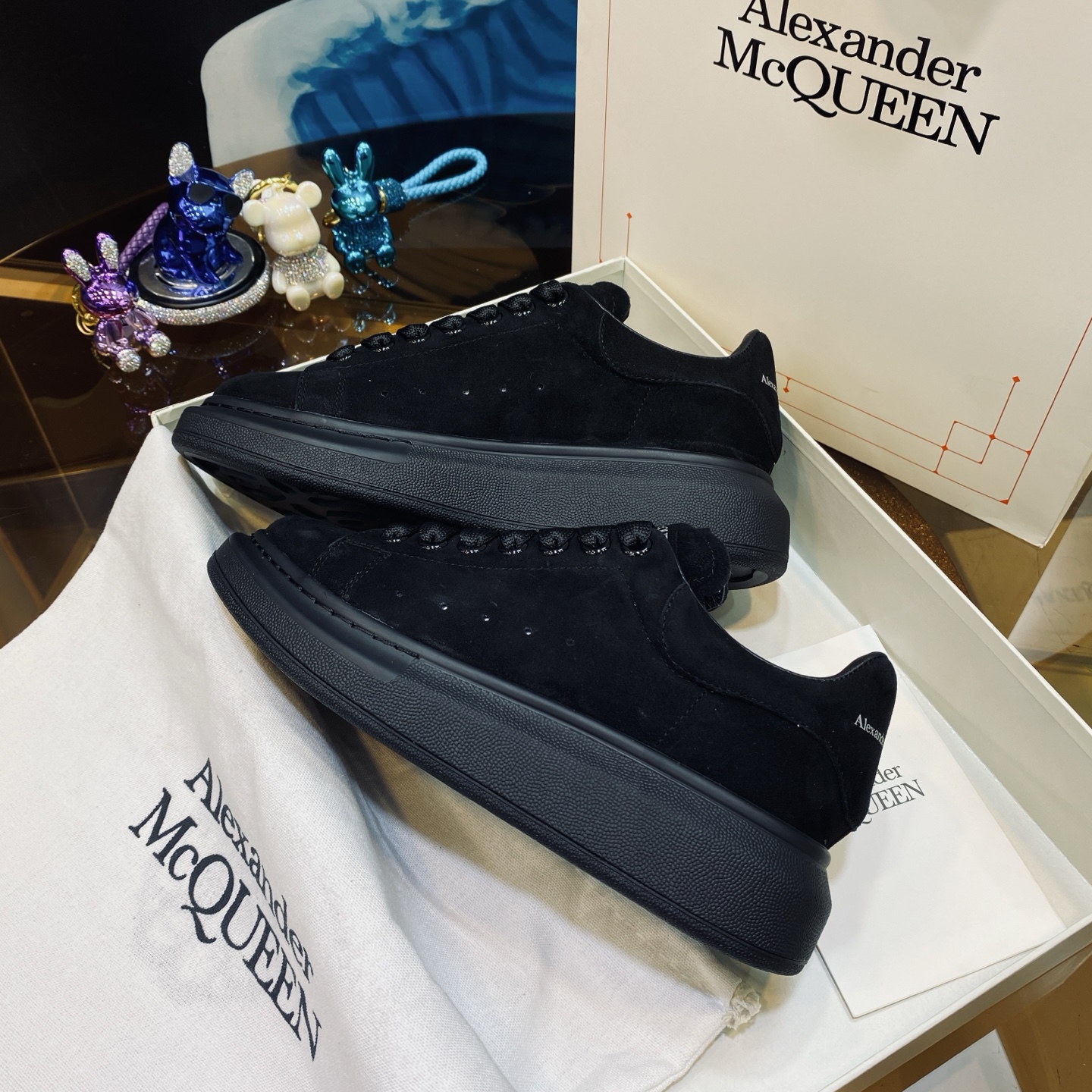 Alexander McQueen Oversized Sneaker Black
