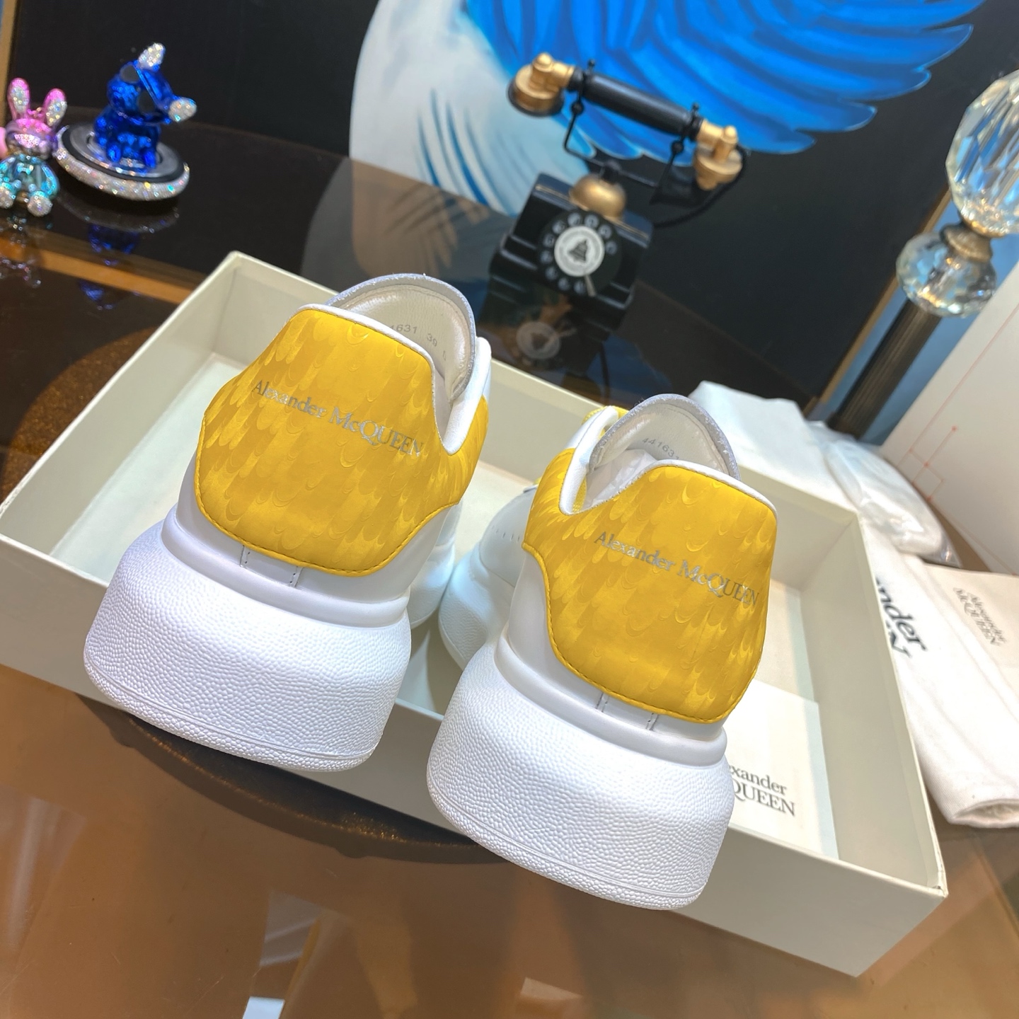 Alexander McQueen Oversized Sneaker Yellow