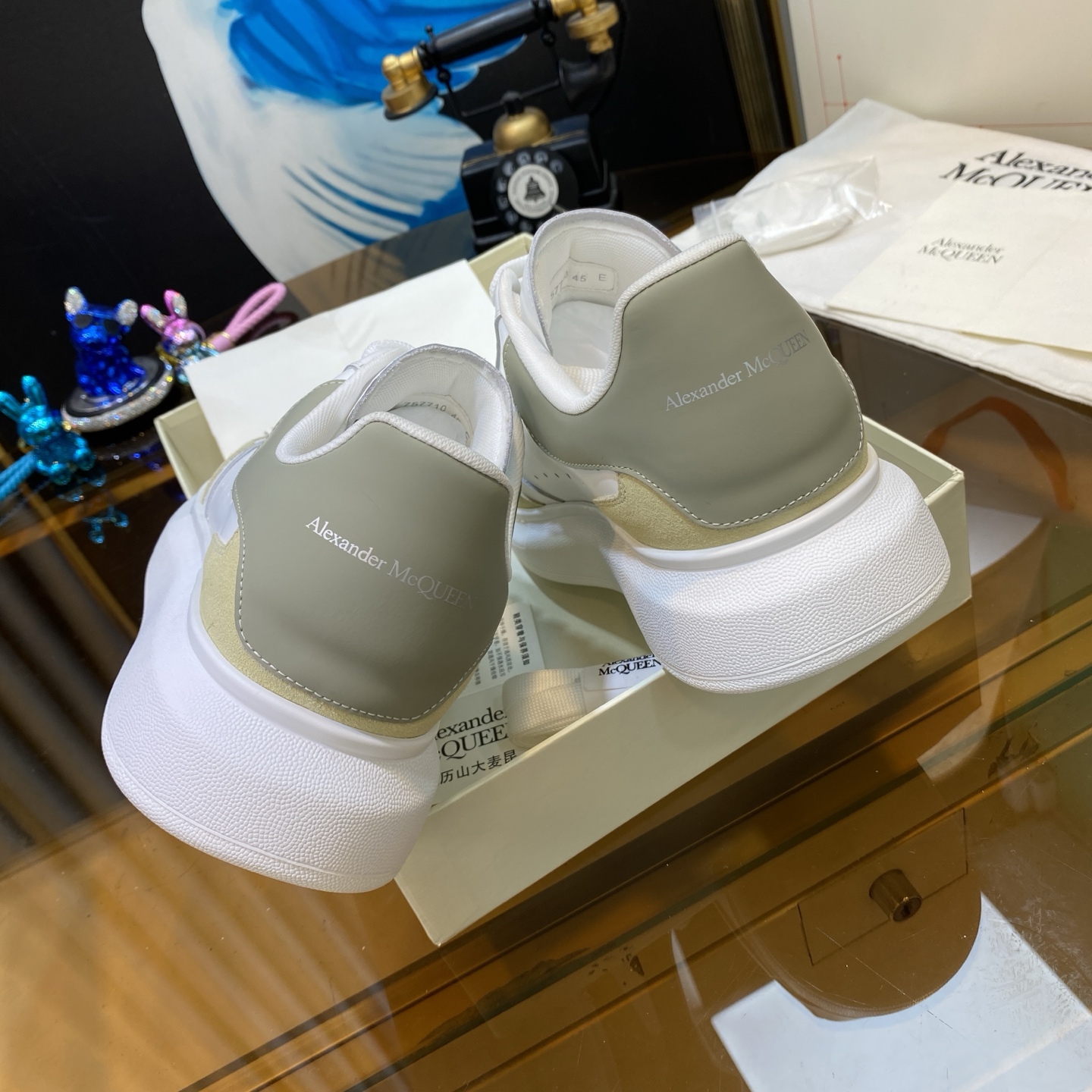 Alexander McQueen Oversized Sneaker White