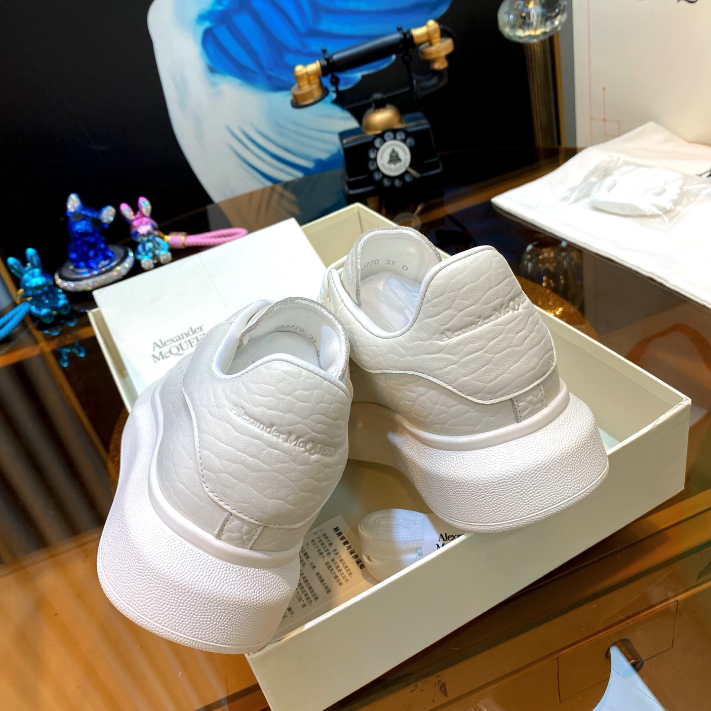 Alexander McQueen Oversized Sneaker White