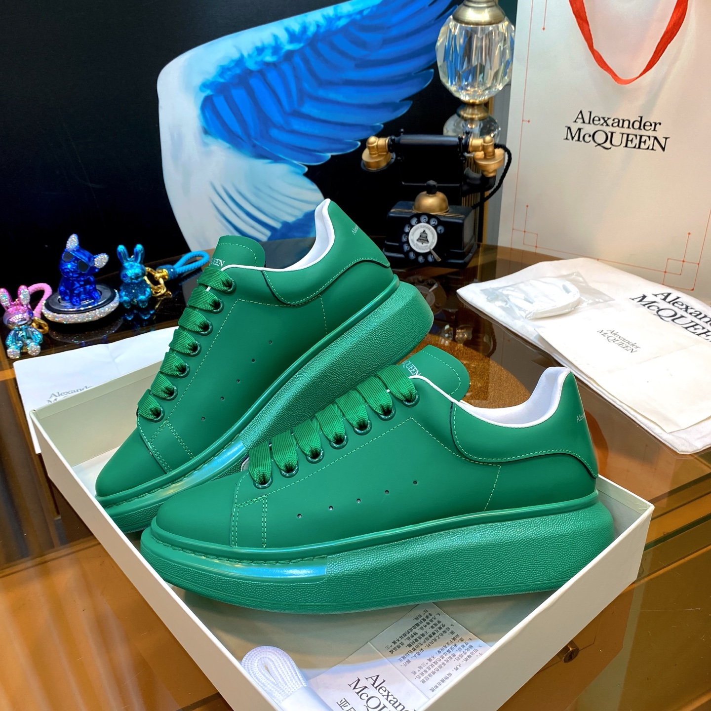 Alexander McQueen Oversized Sneaker Green