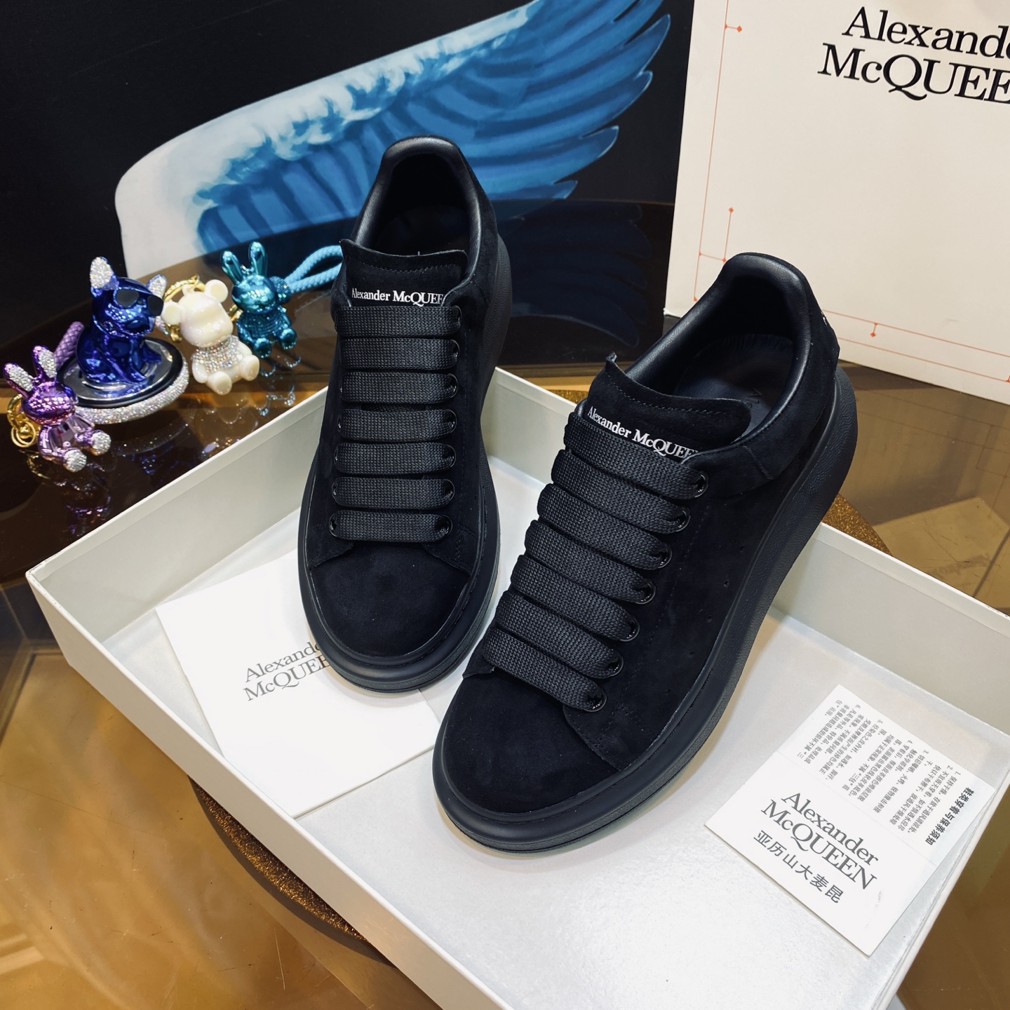Alexander McQueen Oversized Sneaker Black