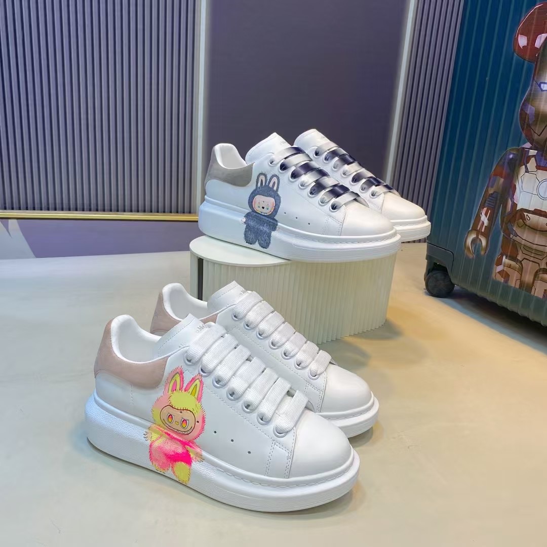 Alexander McQueen Pop Mart Sneakers White/Grey